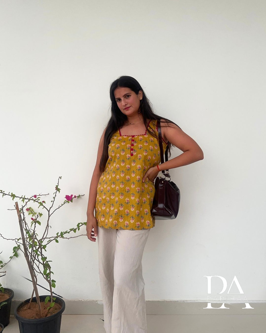 Lara Short Lace Kurti