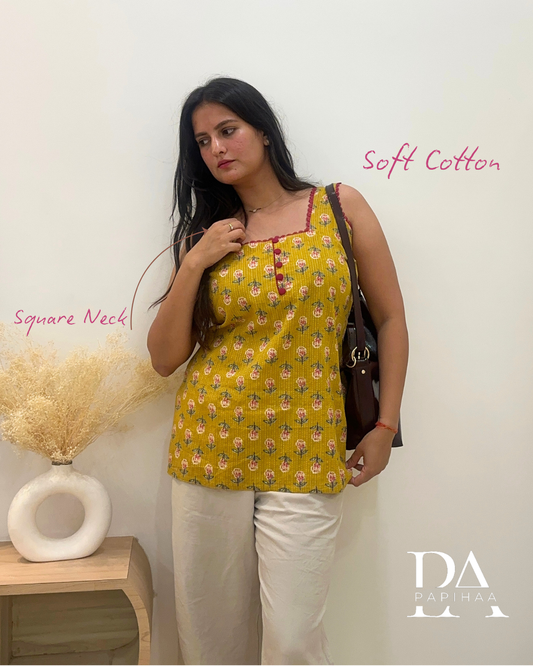 Lara Short Lace Kurti
